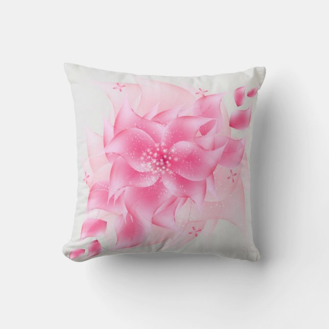 Home Sweet Home Rose Cushion (Front)