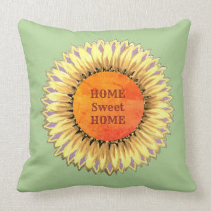 Home Sweet Home Sunflower Cushion