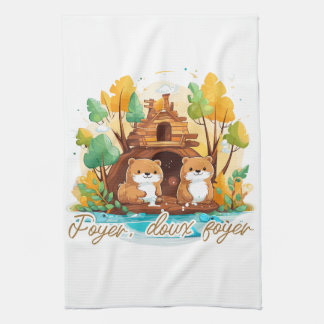 Home, sweet home tea towel