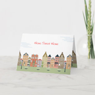 Home Sweet Home Thank you Greeting Card
