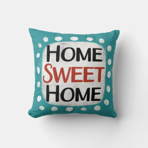 Home Sweet Home Throw Pillow