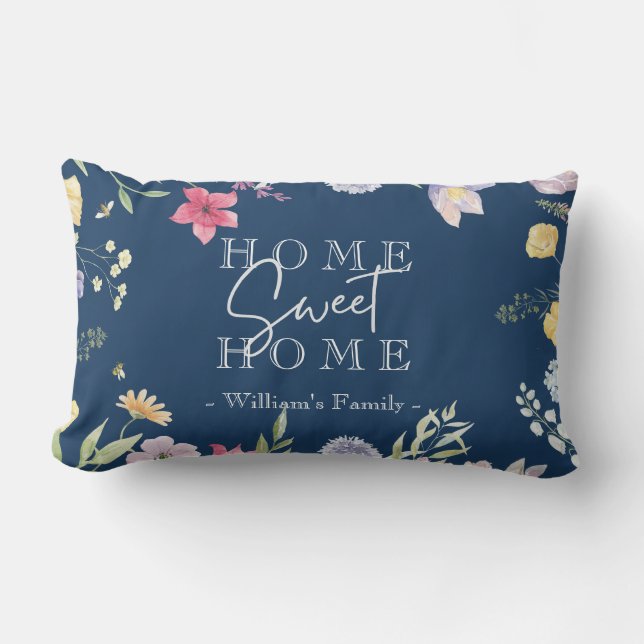 Home Sweet home Throw Pillow (Front)