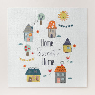 Home Sweet Home Welcome Jigsaw Puzzle