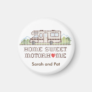 Home Sweet Motor Home Magnet