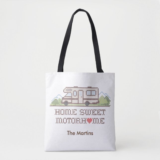Home Sweet Motor Home Tote Bag (Front)