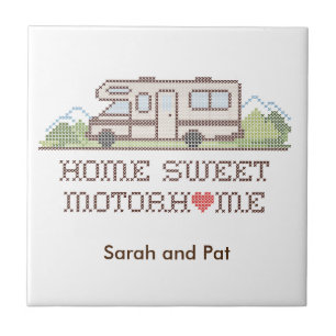 Home Sweet Motorhome Tile