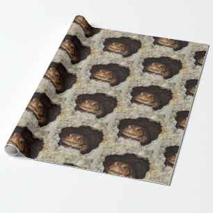 Home Sweet Toad Home Wrapping Paper
