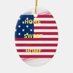Home Swet Home Ceramic Tree Decoration