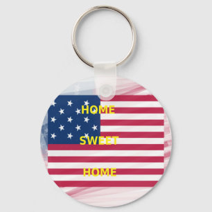 Home Swet Home Key Ring