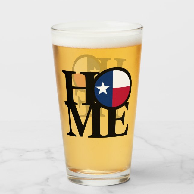 HOME Texas Glass (Front Filled)