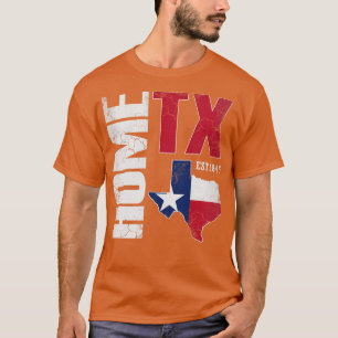 Home Texas Texan Vintage Love T-Shirt
