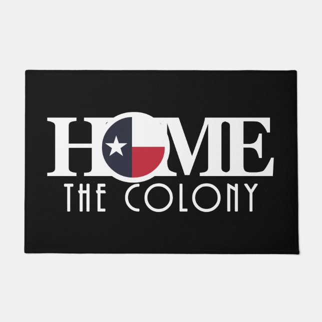HOME The Colony, Texas Doormat (Front)
