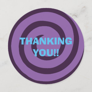 Home themed Thank you Card (blank)