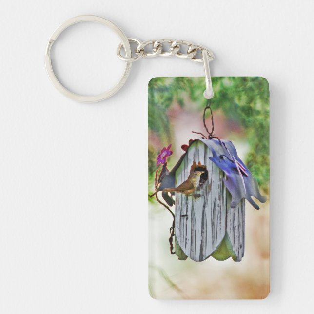 Home Tweet Home Key Ring (Front)