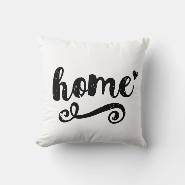 Home Typography Cushion (Front)