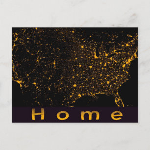 Home USA Postcard