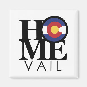 HOME Vail Colorado Magnet