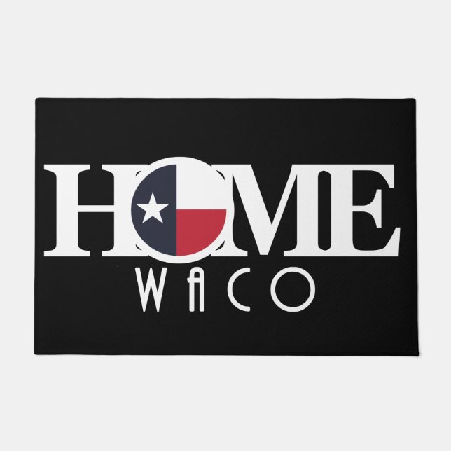 HOME Waco Texas Doormat (Front)