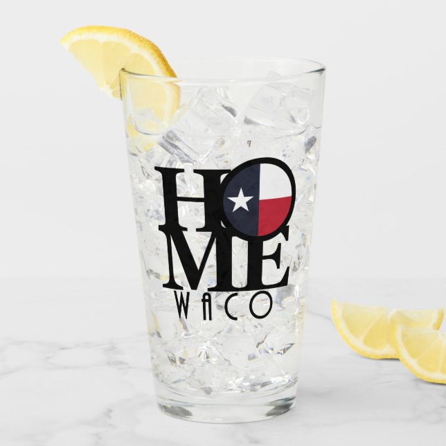 HOME Waco Texas Glass (Front Ice)