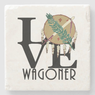 HOME Wagoner Oklahoma Stone Coaster