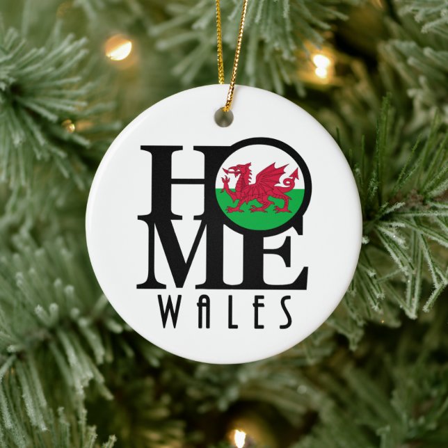 HOME Wales Ceramic Tree Decoration (Tree)