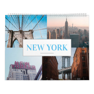 Home Wall New York City Calendar Landmark