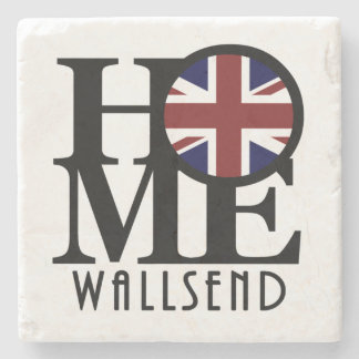 HOME Wallsend England Stone Coaster