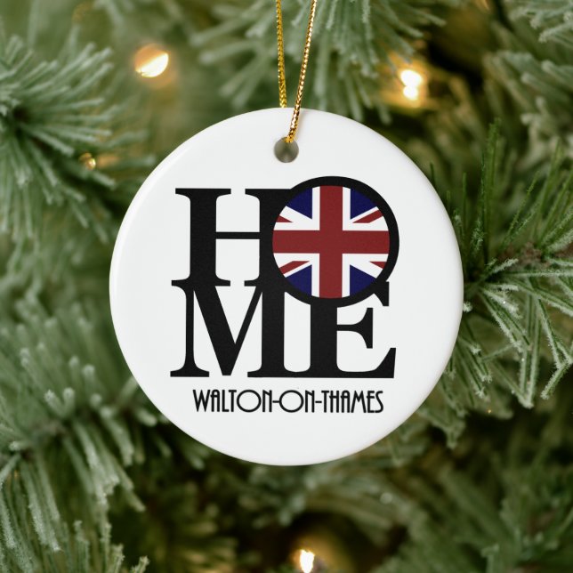 HOME Walton-On-Thames Ceramic Tree Decoration (Tree)