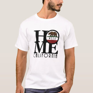 HOME Weed California (front print) T-Shirt