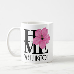 HOME Wellington Pink Hibiscus 11oz Coffee Mug