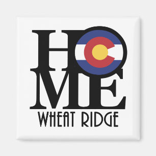 HOME Wheat Ridge Colorado Magnet