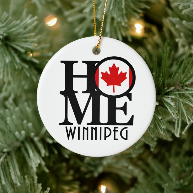 HOME Winnipeg Ceramic Tree Decoration (Tree)