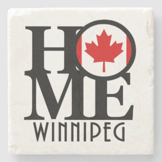 HOME Winnipeg Stone Coaster