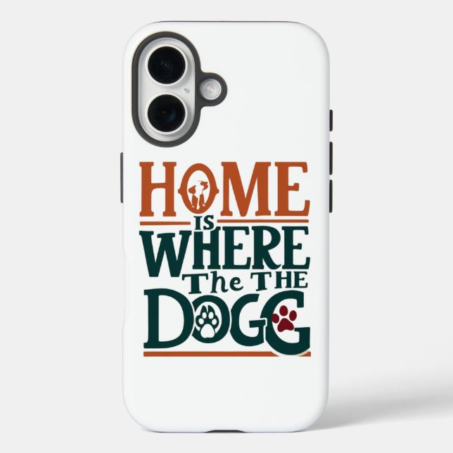 Home With Dogs Case-Mate iPhone Case (Back)