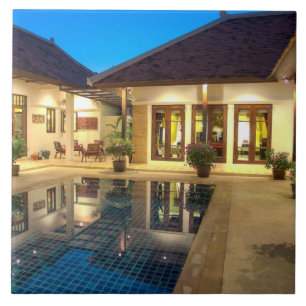 home with swimming pool in Phuket, Thailand Tile