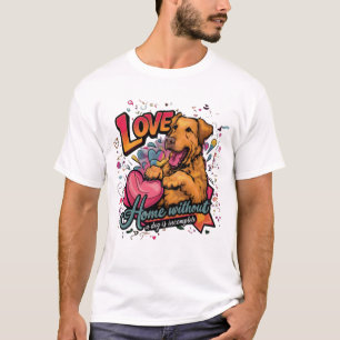 Home Without Dog Incomplete T-Shirt