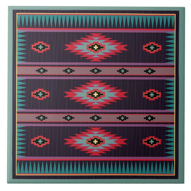 Home Wood Frame Coaster Tile (Front)