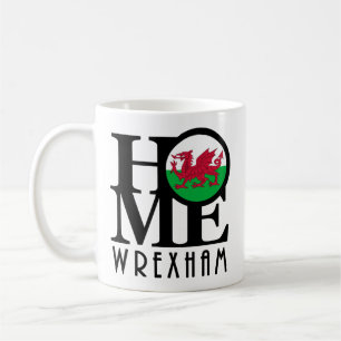 HOME Wrexham Wales  11oz Coffee Mug