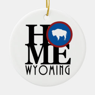 HOME Wyoming Ceramic Tree Decoration