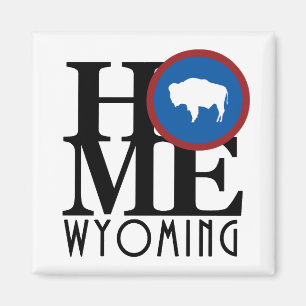 HOME Wyoming Magnet