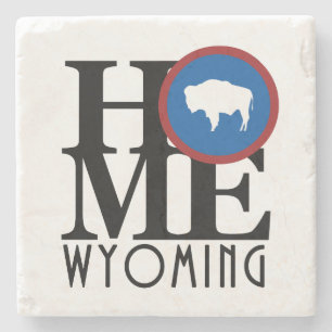 HOME Wyoming Stone Coaster