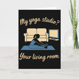 Home Yoga Activewear My Yoga Studio Your Living Ro Card