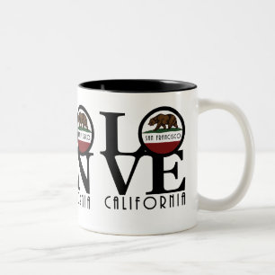 HomeBornLove San Francisco Triple Play 11oz Two-Tone Coffee Mug