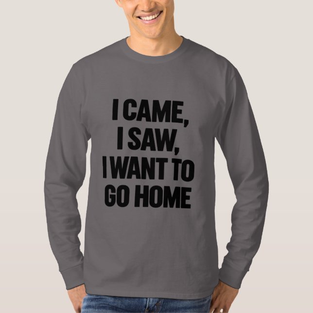 Homebound Motto Typography Tee (Front)