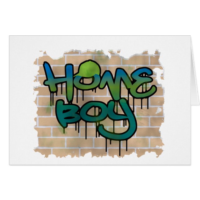 homeboy graffiti  design (Front Horizontal)