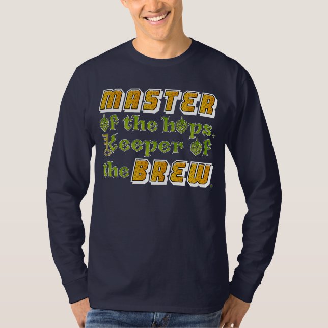 Homebrew Beer Brewer T-Shirt (Front)