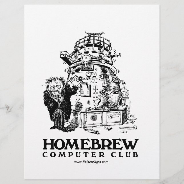 Homebrew Club Poster (Front)