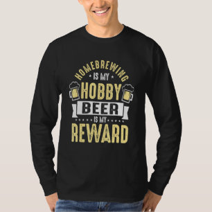 Homebrewing Is My Hobby Fun Pun Master Jug T-Shirt