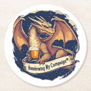 Homebrewing RPG coaster