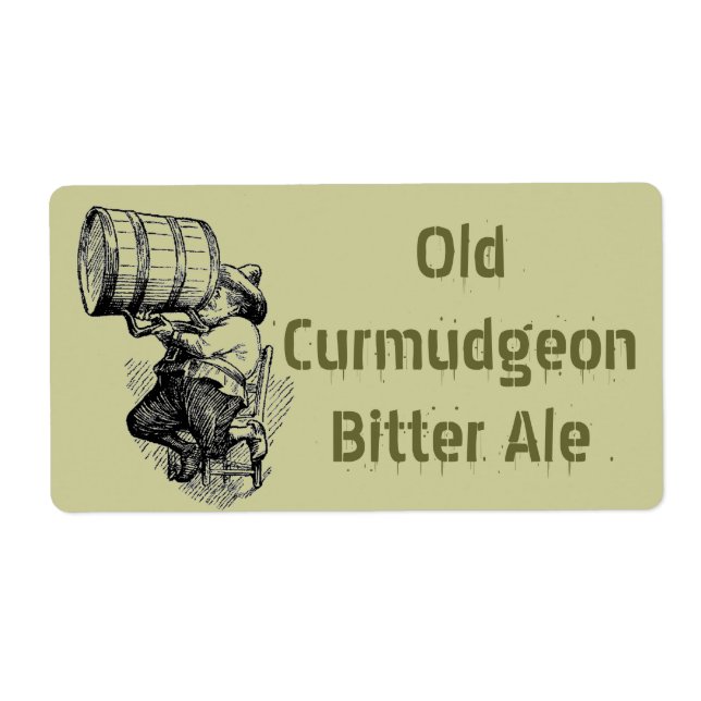 Homebrewing Supplies Beer Brew Curmudgeon Bitters (Front)